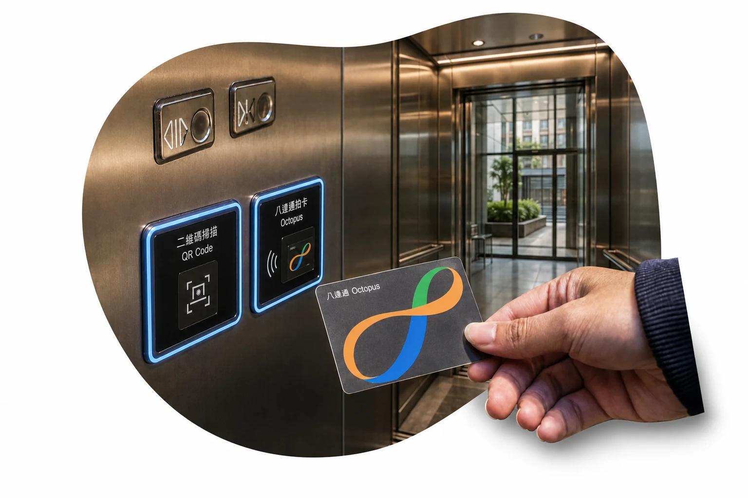 Lift control panel
